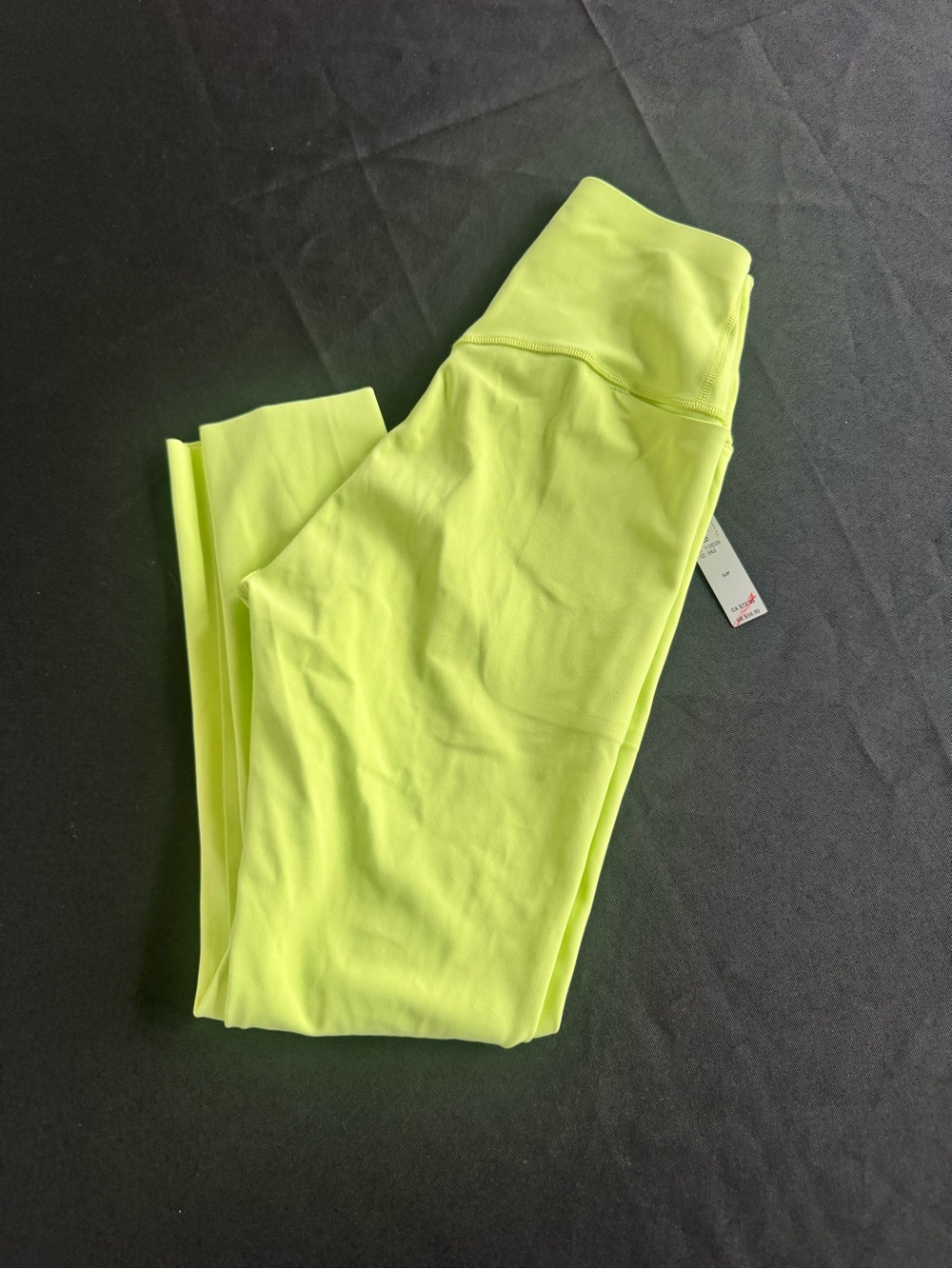 VSX Neon Yellow High-Waist Leggings - Picture 2 of 3
